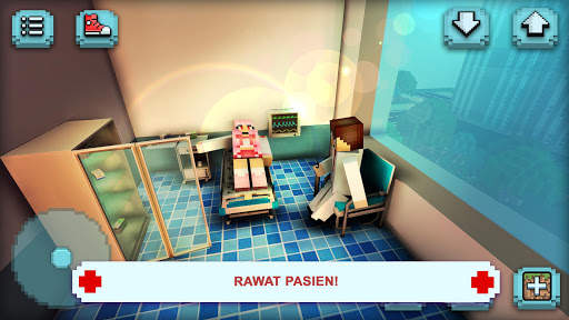 Hospital Craft: Game Simulator Medis & Gedung screenshot 1
