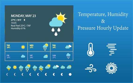 Weather Tomorrow -Weather Radar, Free Weather App screenshot 1