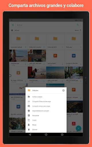pCloud: Almacenamiento en la nube gratis screenshot 8