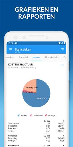 My Car: Brandstof en Kosten screenshot 5