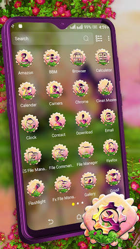 Butterfly Girl Nature Theme screenshot 3