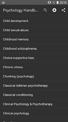 Psychology Handbook screenshot 3