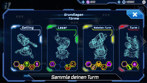 Sci-Fi Tower Defense Module TD screenshot 2
