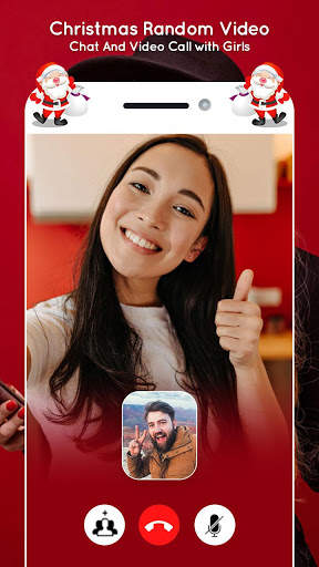 Christmas Random Video Chat And Video Call Girls screenshot 1