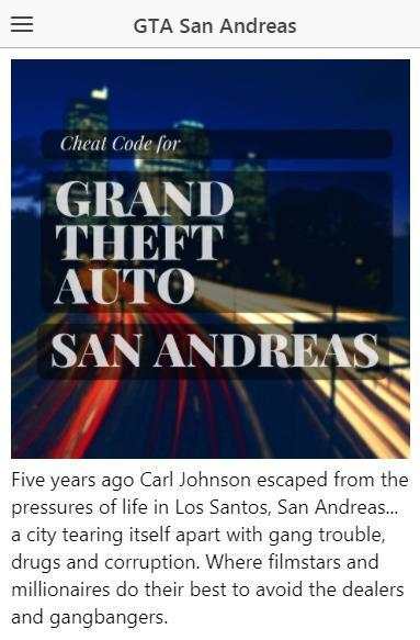 Cheat code for Grand Theft Auto San Andreas screenshot 1