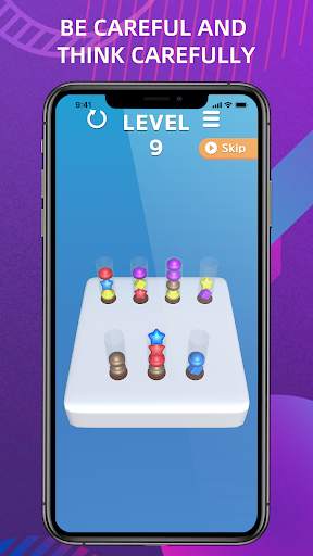 Sort Candy Puzzle - เกมเรียงสี 3D ฟรี screenshot 5
