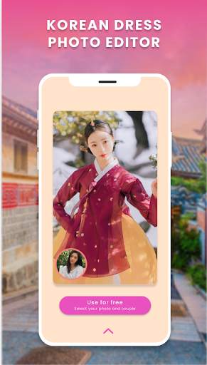 Hanbok Korean Wedding Couple screenshot 1