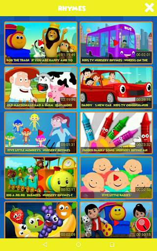 Kids Videos & Nursery Rhymes - скриншот 11