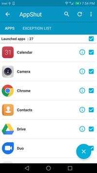 AppShut 1 تصوير الشاشة