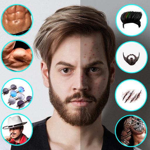 Man photo editor 2020 icon