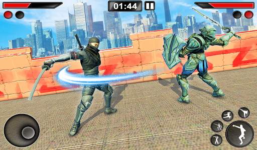 Superhero Iron Ninja - Ninja Street Fighter Game screenshot 8