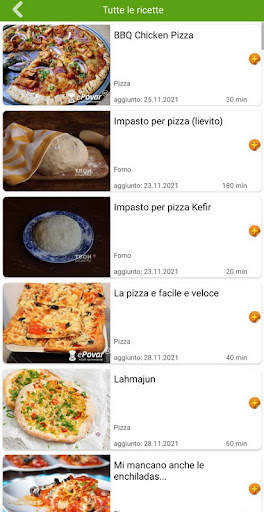 Ricette pizza screenshot 3