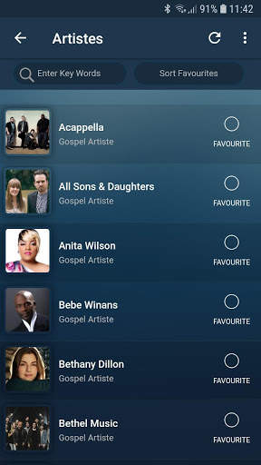 American Gospel Music & Artistes screenshot 18