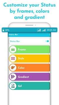 Color Status Bar - Customize Status bar screenshot 2