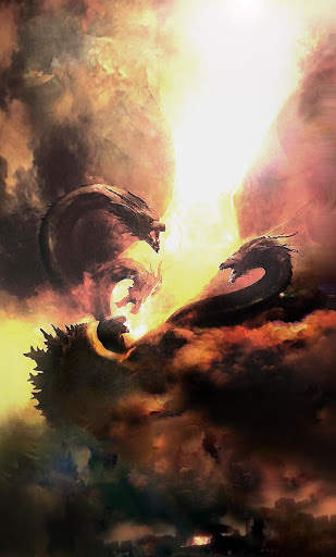 King ghidorah HD Wallpaper screenshot 1