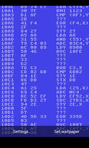 C64 ASM LWP simple скриншот 1