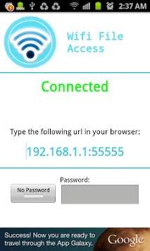 Wifi File Access screenshot 1