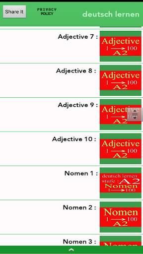 Deutsch Lernen A1 A2 B1 B2 C1 screenshot 4