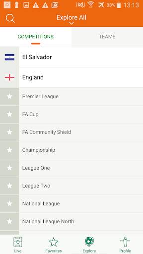 Futbol24 wyniki na żywo screenshot 3