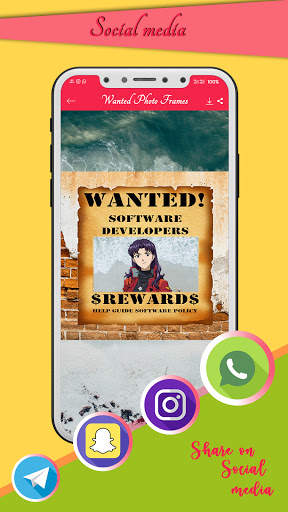 Wanted Photo Frame Editor screenshot 5