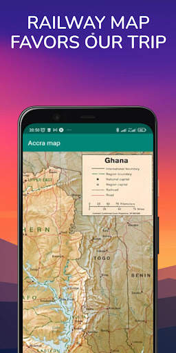 Accra map screenshot 4