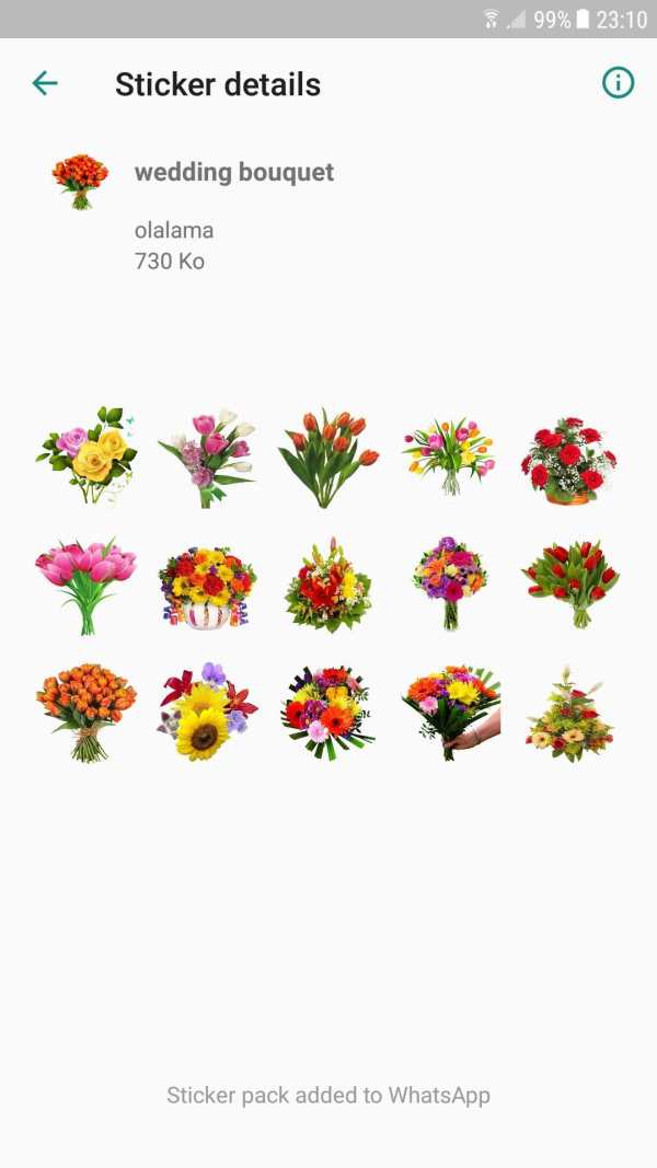 Flowers Stickers For Whatsapp - WAStickerApps screenshot 4