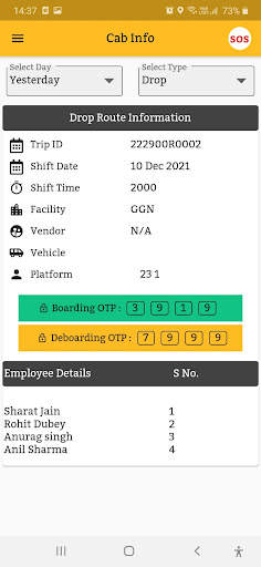 eTMS Buddy screenshot 4
