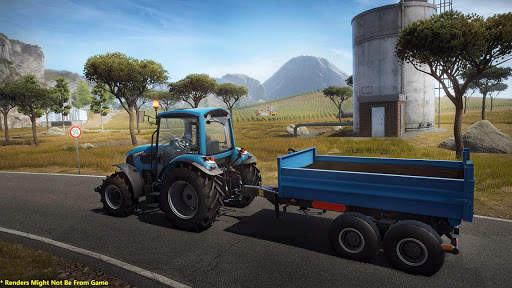 Heavy Duty Cargo Tractor Trolley screenshot 5