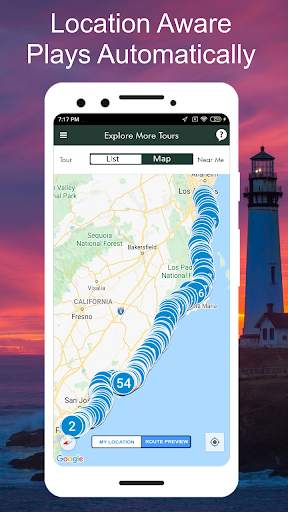 Pacific Coast Highway 1 Guide स्क्रीनशॉट 1