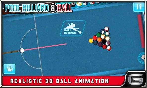 biliar nyata 8 ball snooker screenshot 3