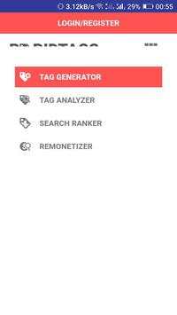 YT Tag generator free 1 تصوير الشاشة