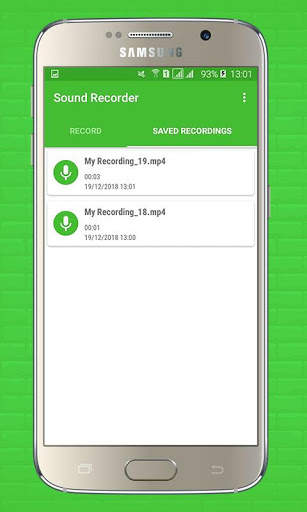 Easy Sound Recorder - Voice Recorder 2019 screenshot 3