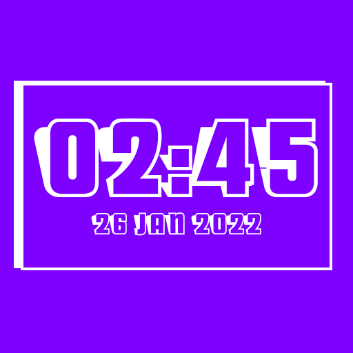 3D Clock Widgets أيقونة