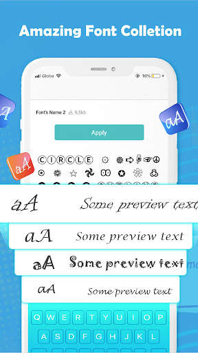 Fonts Keyboard screenshot 2