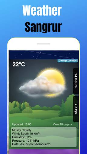 Weather Sangrur India screenshot 1