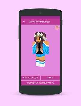 New Girl Skins for Minecraft screenshot 5