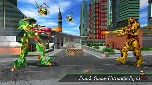 Whale Shark Transform Robot Games screenshot 4