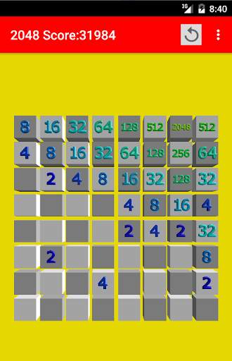 2048 3D - The powers of Two screenshot 4