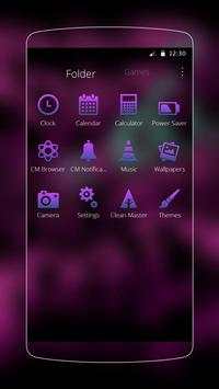 Purple Love Rock Theme screenshot 3