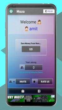 MOZO EARN - FREE INDIAN PAYTM CASH EARNING APP screenshot 2