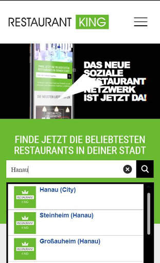Restaurant King - Essen bestellen скриншот 2