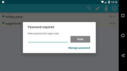 NoteSafe screenshot 7