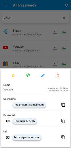 Nextcloud Passwords screenshot 3