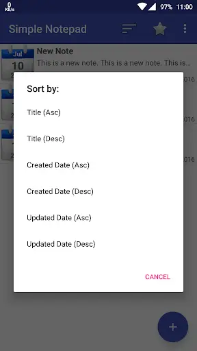 Simple Notepad screenshot 3