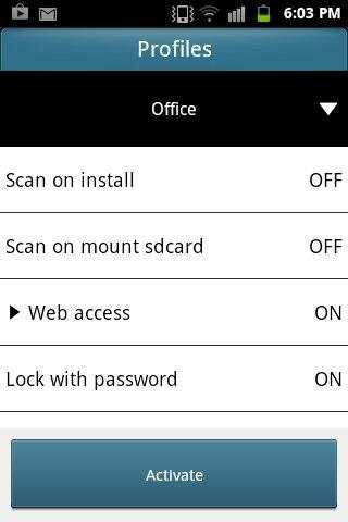 GravityZone Mobile Client screenshot 3
