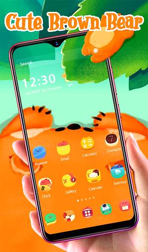 Cute animal theme for Galaxy note launcher HD 2019 screenshot 2