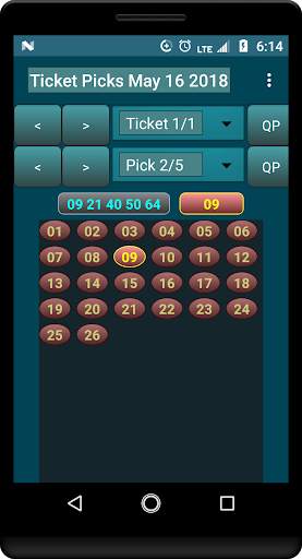 PowerBall Picker Lite screenshot 4