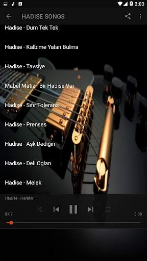 Hadise Songs'Dum Tek Tek' स्क्रीनशॉट 2