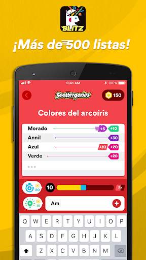 Scattergories Blitz screenshot 1