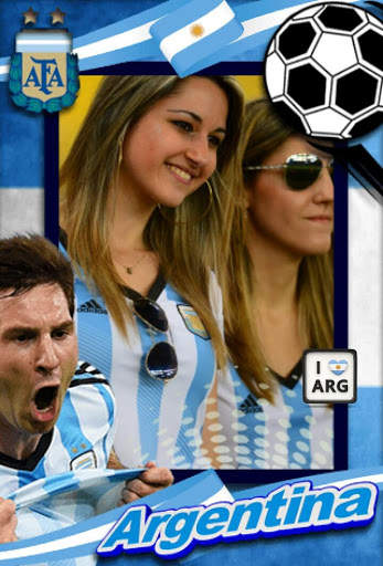Marcos Para Fotos Selección Argentina screenshot 3